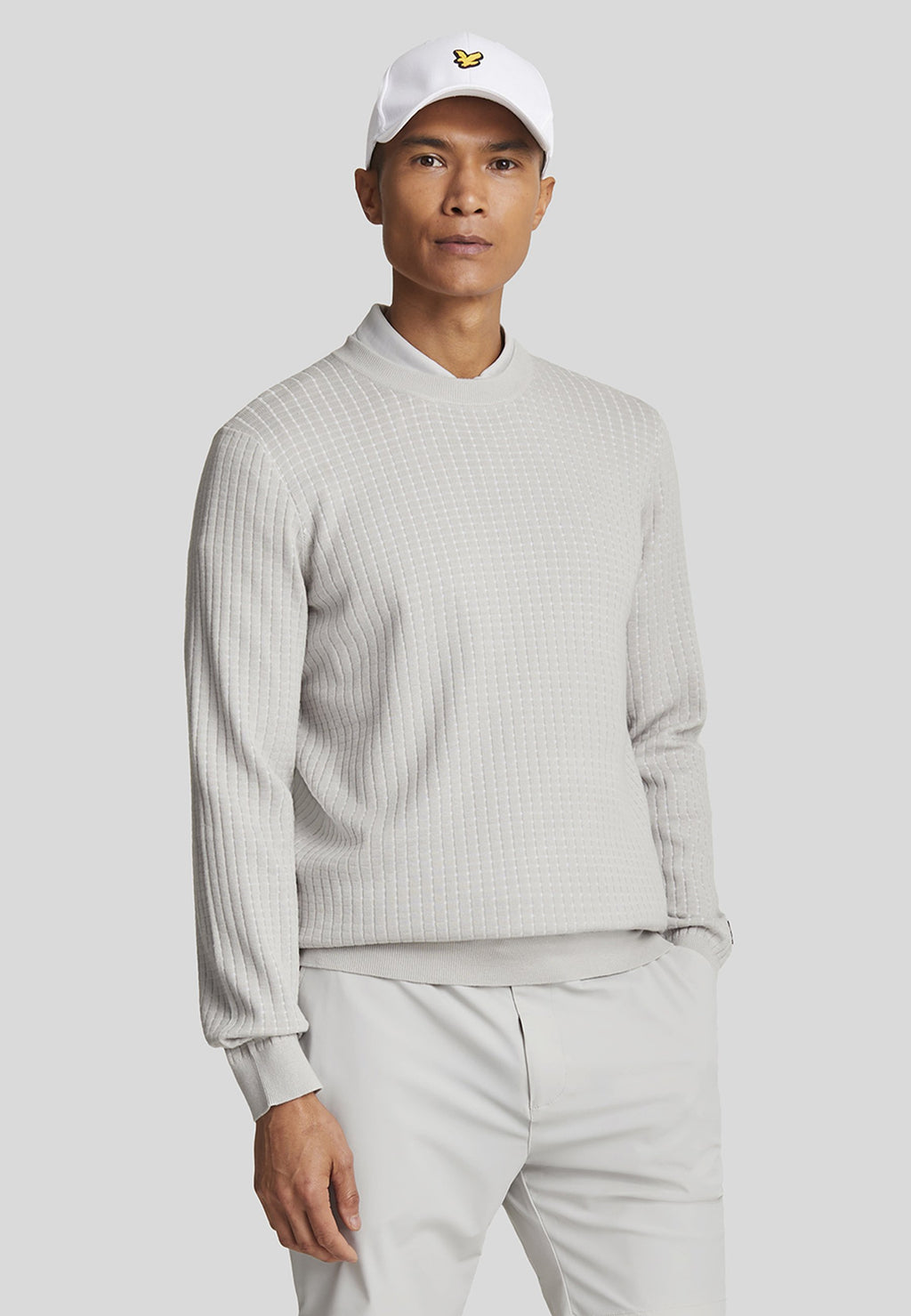 Lyle & Scott GRID CREW NECK