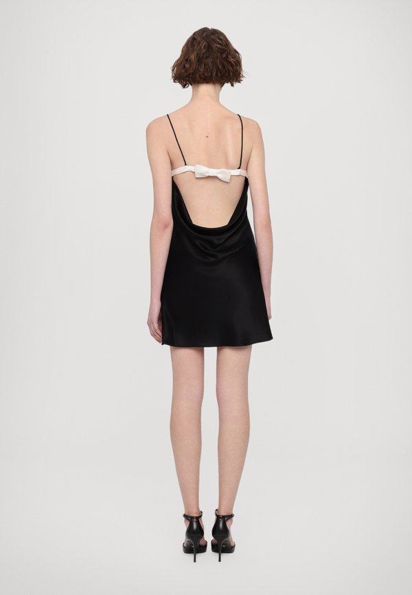Alice + Olivia NOELIE COWL MINI DRESS