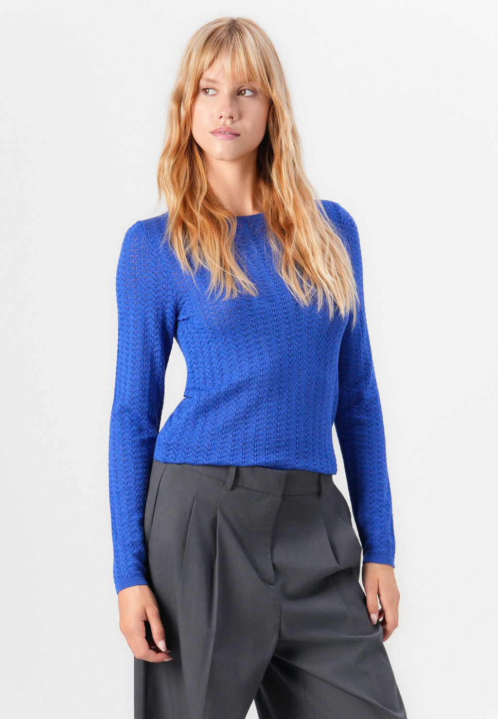 Selected SLFNAJA TIGHT O NECK