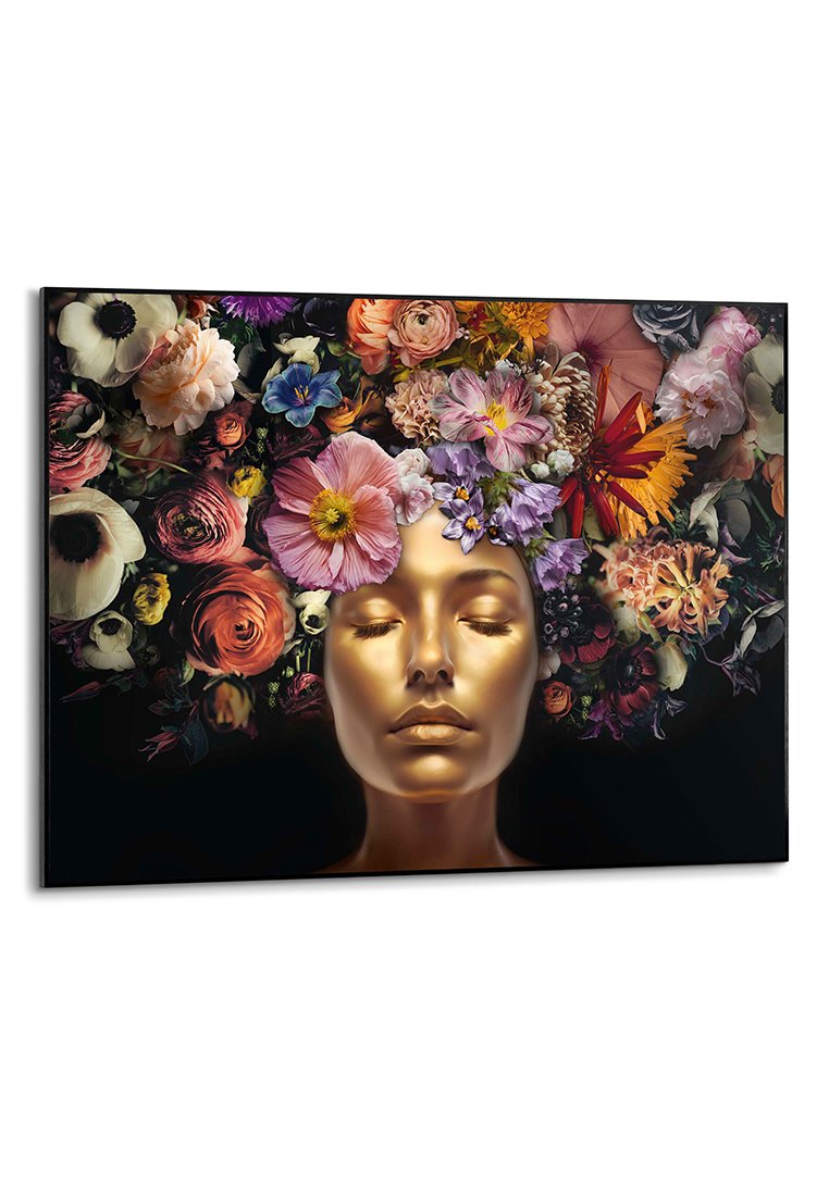 Orange Wallz FLORAL SILENCE