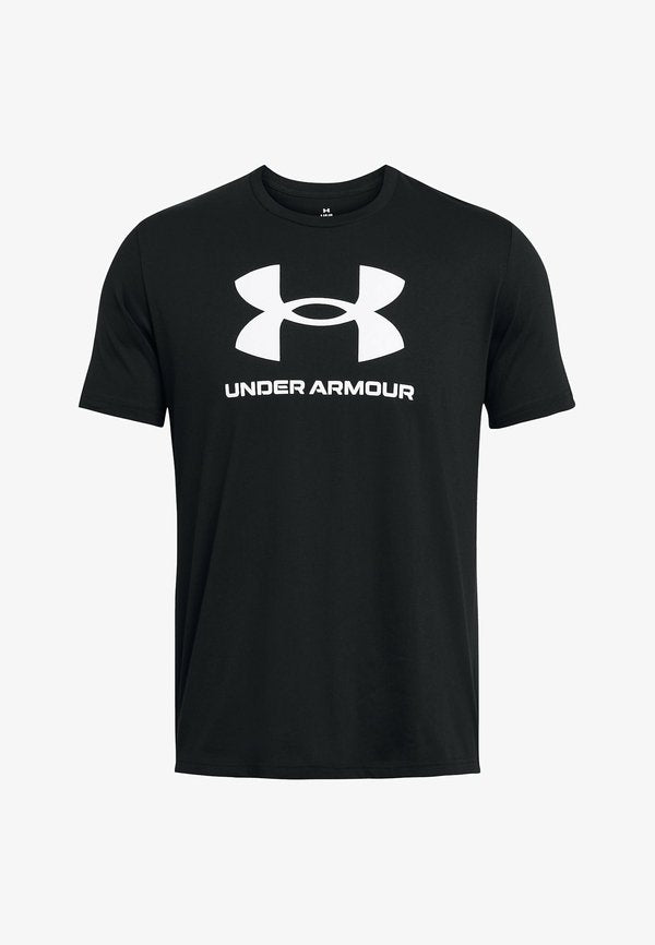 Under Armour SHORT SLEEVE GRAPH STYLE LOGO UPDATE  - Sports T-shirt - black