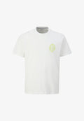 s.Oliver MIT FRONT - Print T-shirt - weiß