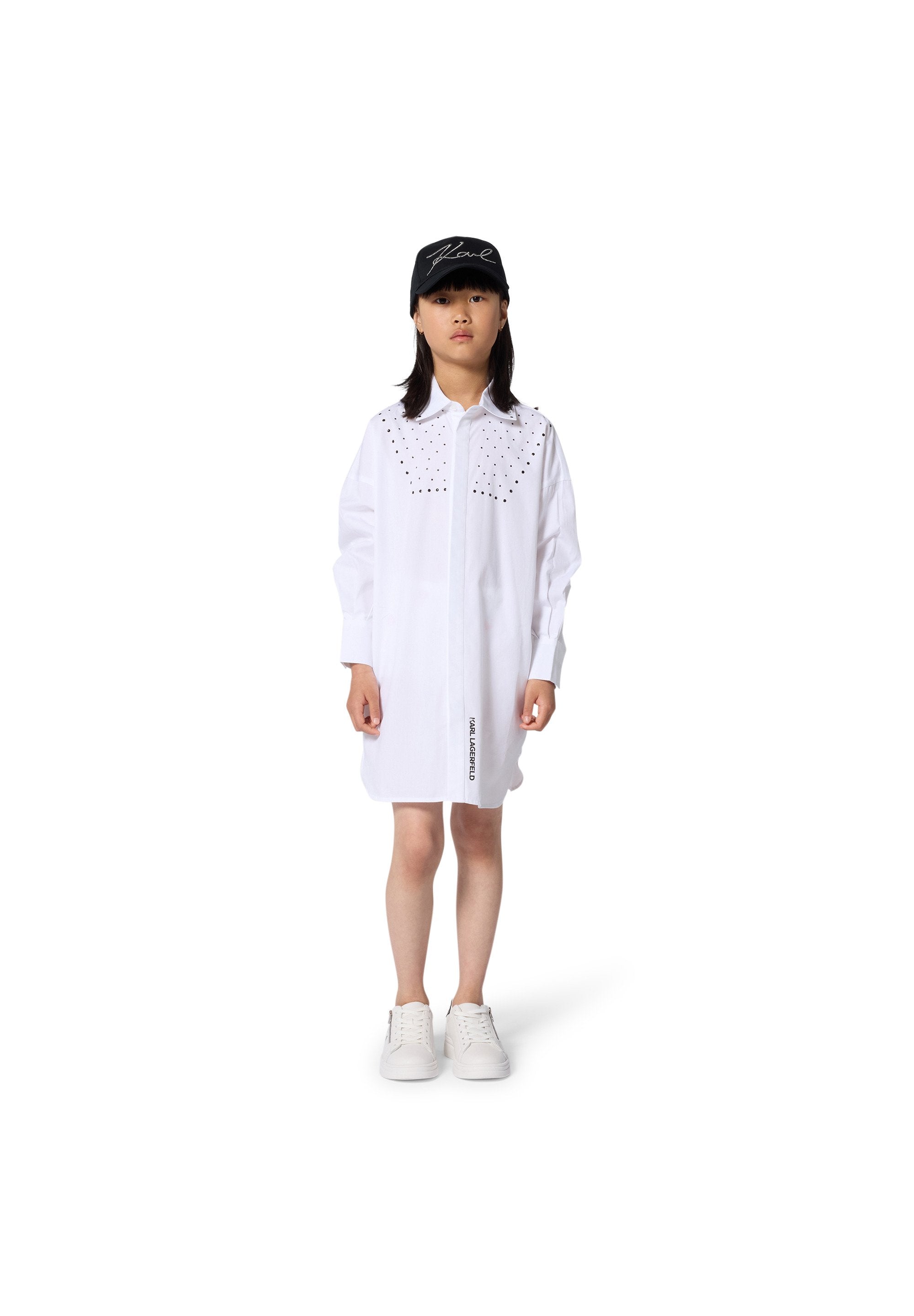 KARL LAGERFELD KIDS Blusenkleid Media 2