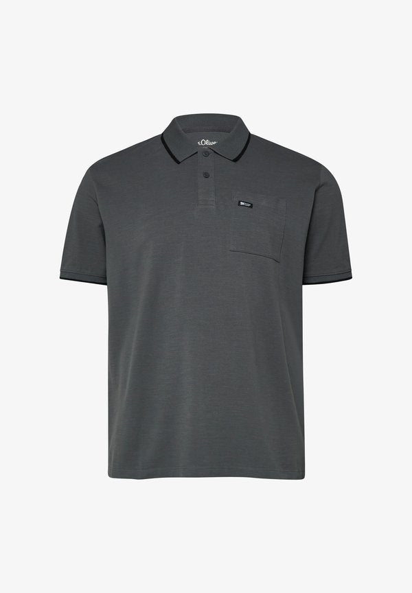 s.Oliver POLO-SHIRT - Polo shirt - dunkelgrau