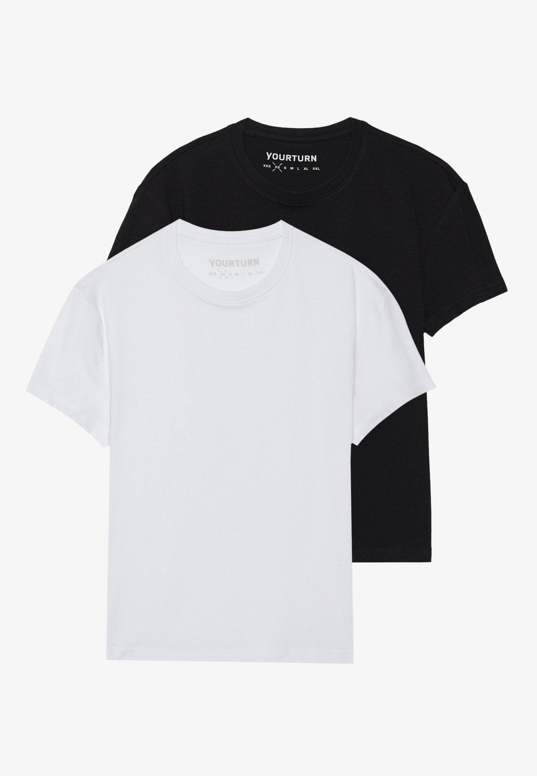 YOURTURN BASIC BABY T-SHIRT UNISEX 2 PACK