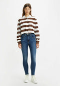 Levi's® 721® HIGH RISE SKINNY - Jeans Skinny Fit - dark indigo worn in blue