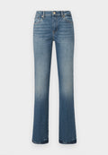 HERITAGE WHISKERED MID RISE BOOTCUT JEANS Media 1