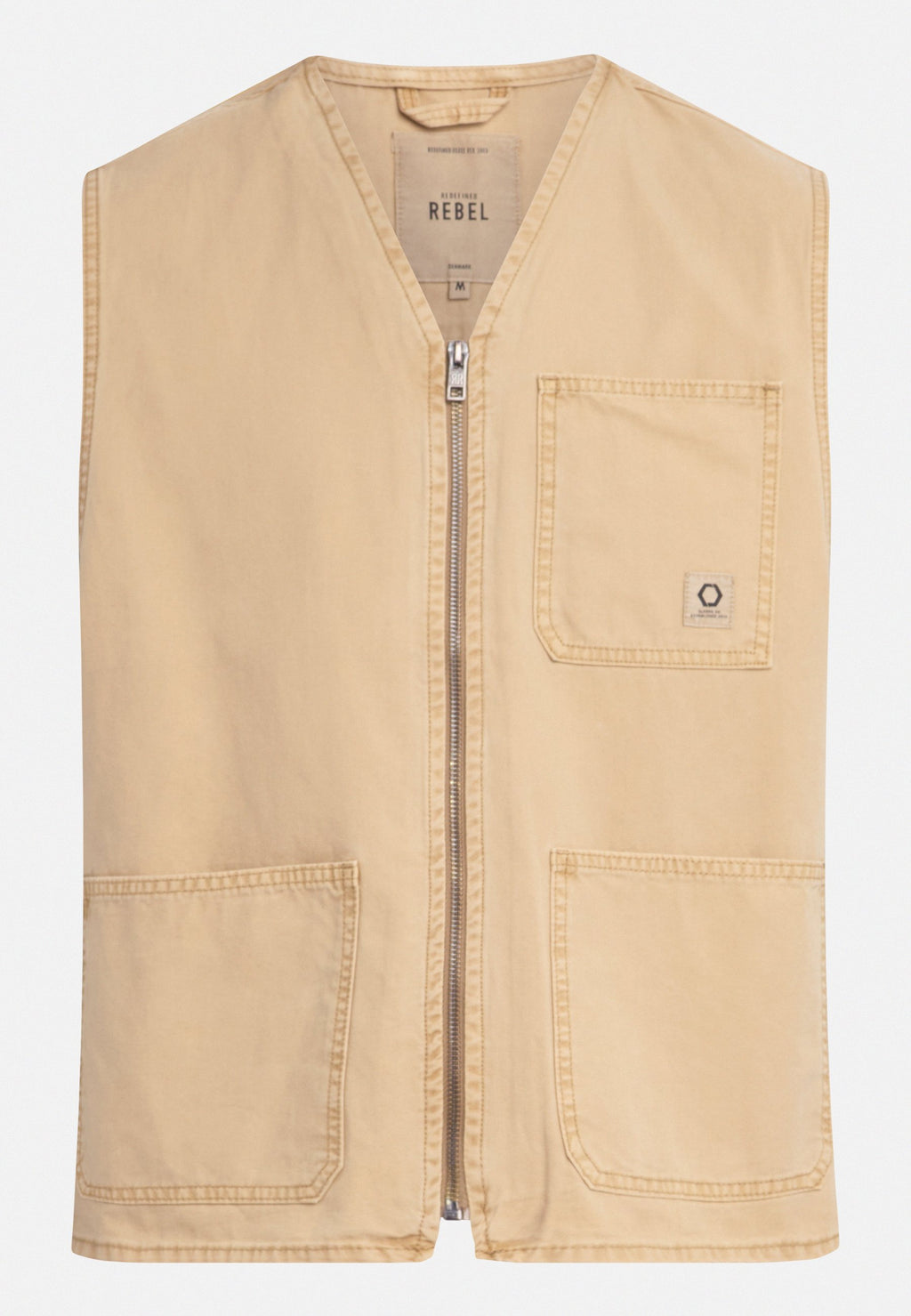 Redefined Rebel JORDAN WAISTCOAT REGULAR FIT