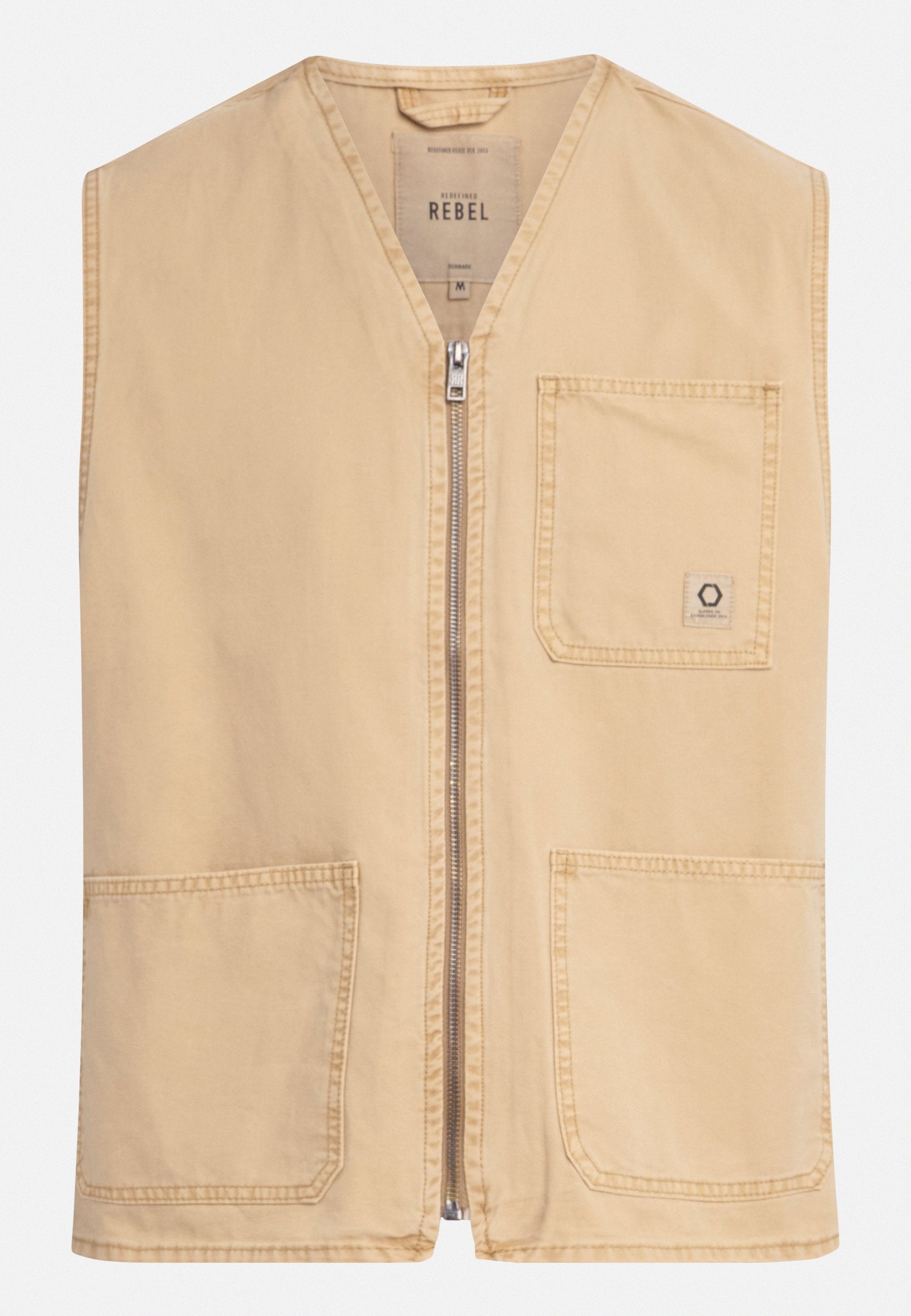 Redefined Rebel JORDAN WAISTCOAT REGULAR FIT