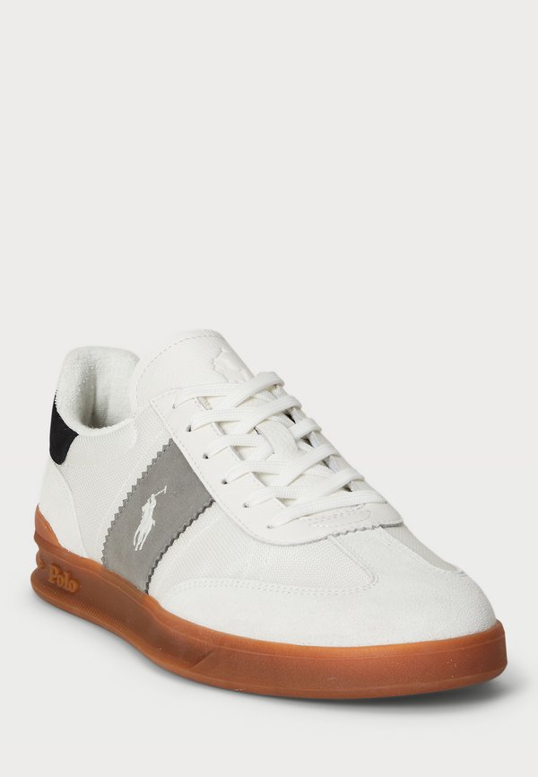 Polo Ralph Lauren HERITAGE AERA SUEDE-PANELED SNEAKER