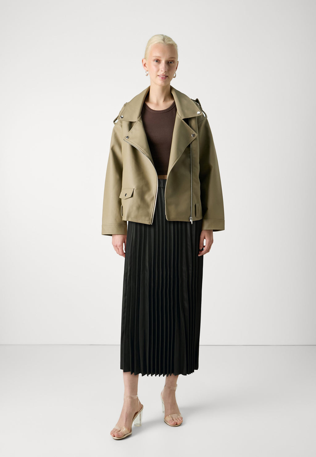 VILA VIMIRIAM MIDI SKIRT
