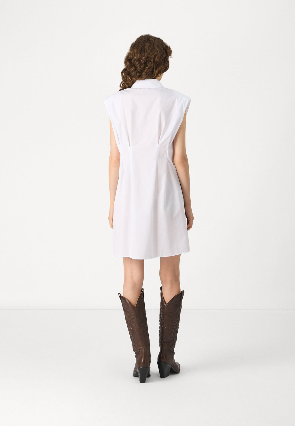 Vero Moda VMJOY PLEAT SHORT SHIRT  DRESS