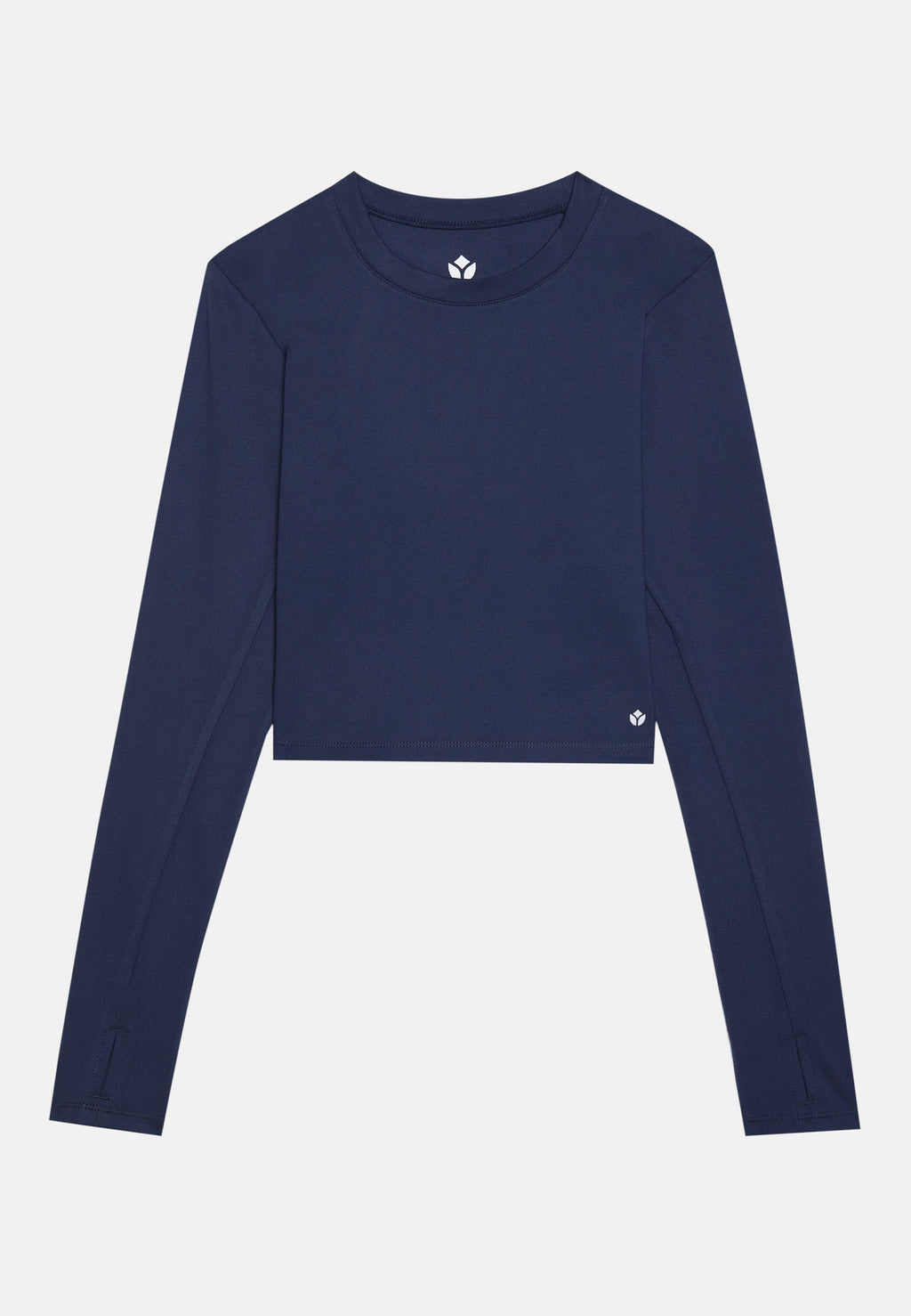 Even&Odd active ESSENTIAL FITTED CROPPED LONG SLEEVE SPORTS TOP
