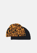 Mini Rodini BASIC LEOPARD BABY BEANIE 2 PACK UNISEX