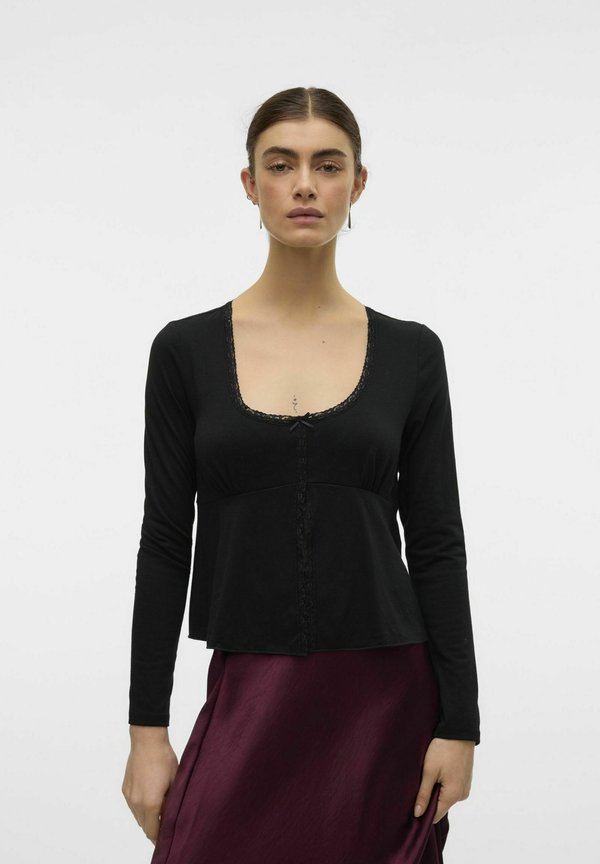 Vero Moda VMTIA - Basic T-shirt - black