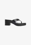 Calvin Klein MILANA - HEELED - T-bar sandals - triple black