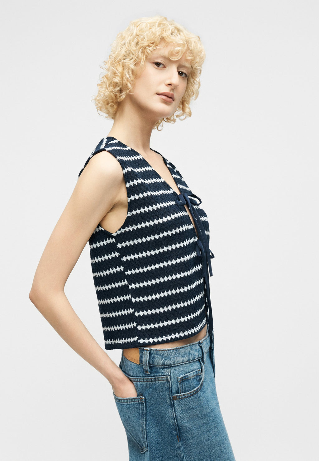 ONLY ONLEVA SHORT STRIPE