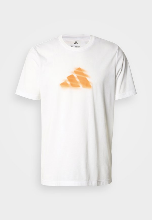 adidas Performance CLAY IS NOT GRAPHIC - Sports T-shirt - white