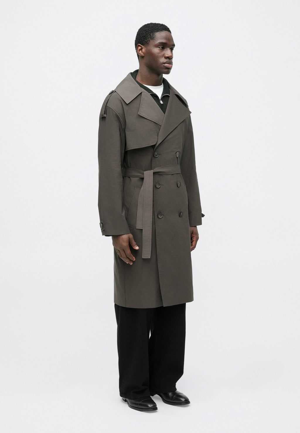 Essential Collective DROP SHOULDER WITH BELT