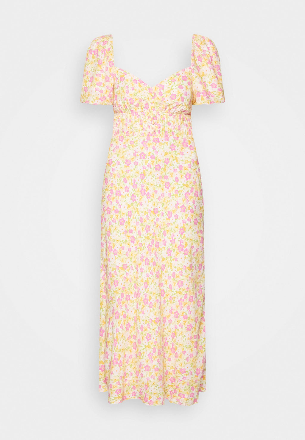 Forever New MAHALIA SHIRRED MIDI DRESS