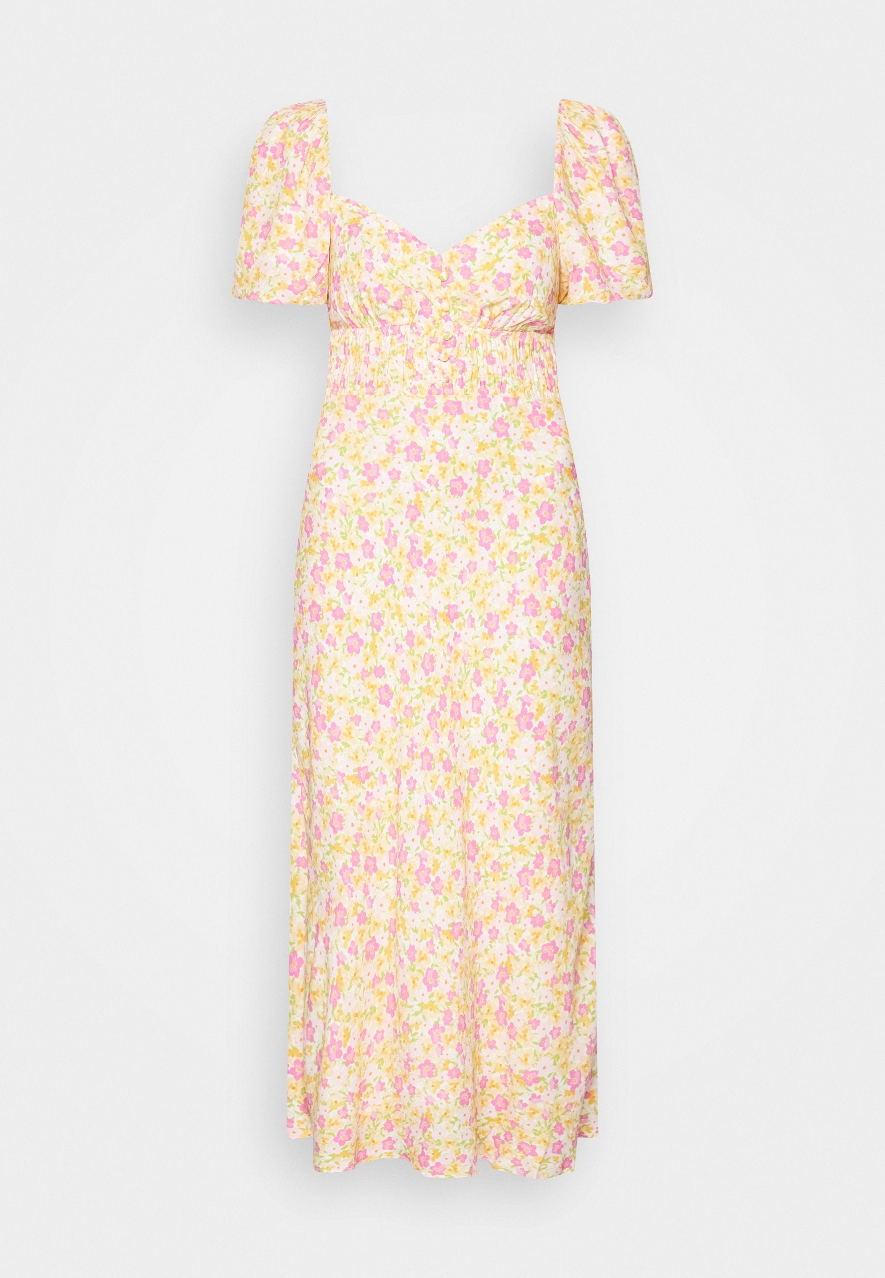 Forever New MAHALIA SHIRRED MIDI DRESS