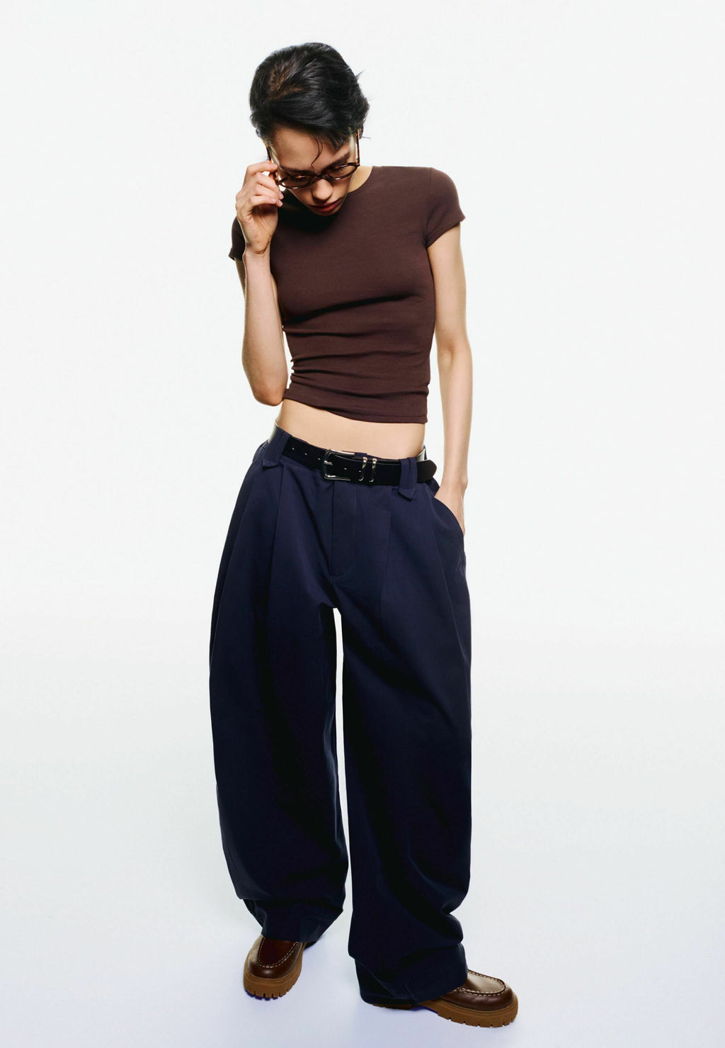 Bershka BALLOON FIT WITH DARTS