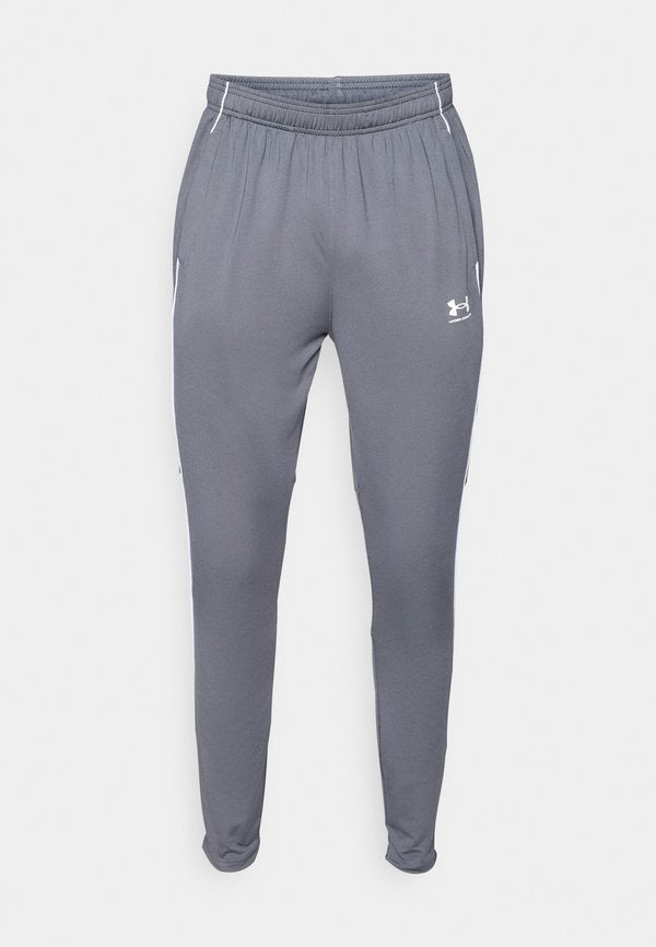 Under Armour CHALLENGER TRAINING - Tracksuit bottoms - castlerock/white