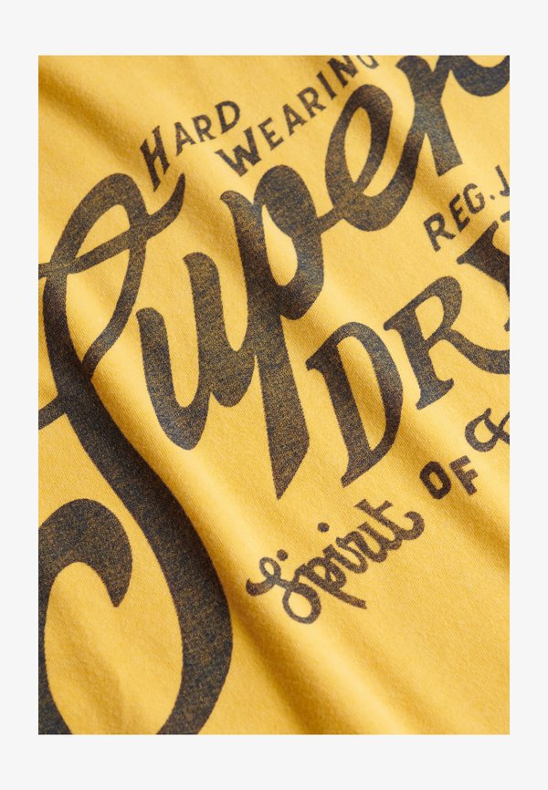 Superdry & Co Print T-shirt - daffodil yellow
