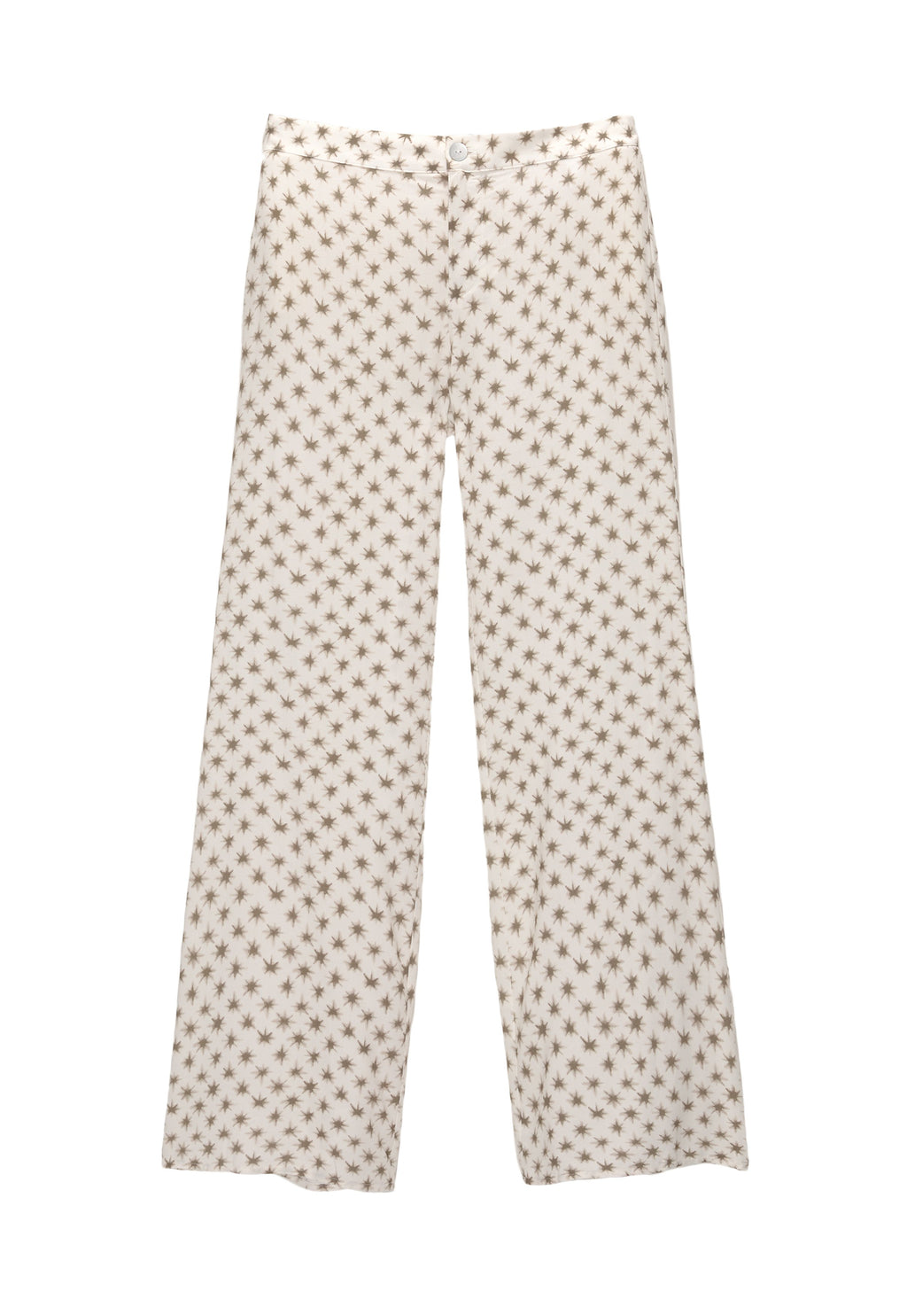 PULL&BEAR PRINTED FLARED