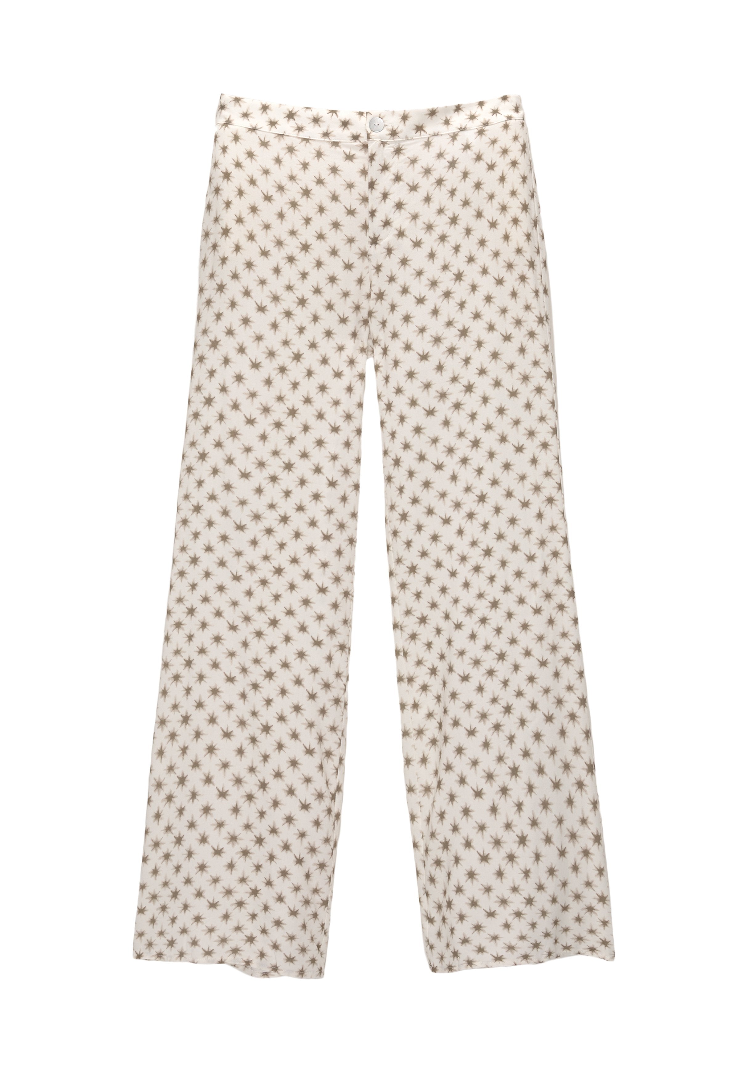 PULL&BEAR PRINTED FLARED