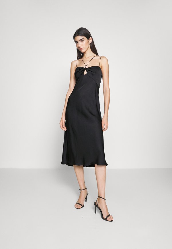 Calvin Klein MICRO STRAP TWIST SLIP DRESS