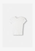 Bershka SHORT SLEEVES WITH A ROUND NECK - T-SHIRT 02666152 - Basic T-shirt - dark grey