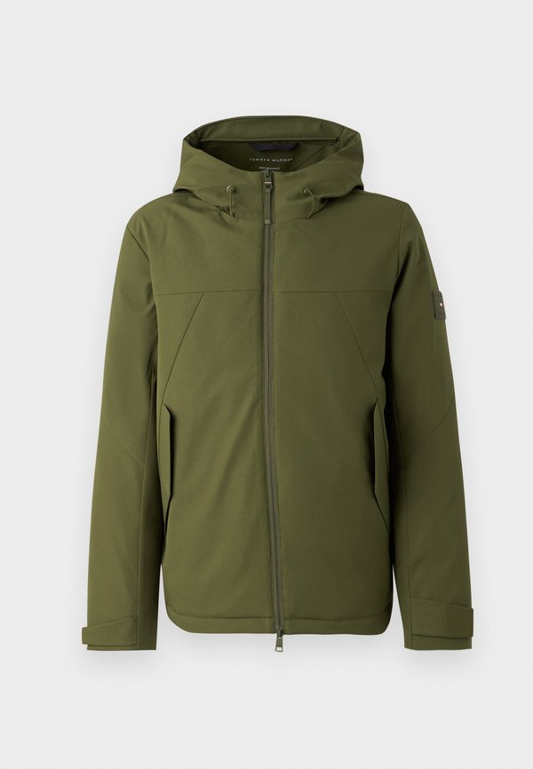 Tommy Hilfiger TECH HOODED SHORT PADDED JACKET - Waterproof jacket - huntsman green