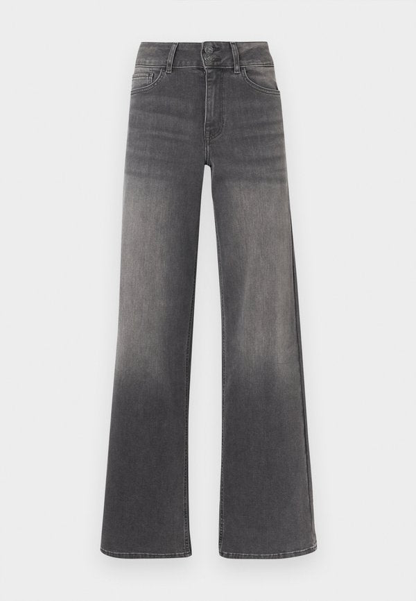 ONLY Wide-fit ONLMADISON High waist Wide Leg Fit - Wide Leg - washed black