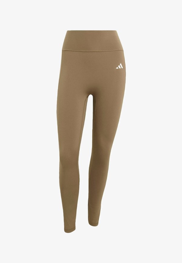 adidas Performance OPTIMÉ ESSENTIALS WORKOUT 7/8 LEGGINGS - Leggings - khaki six