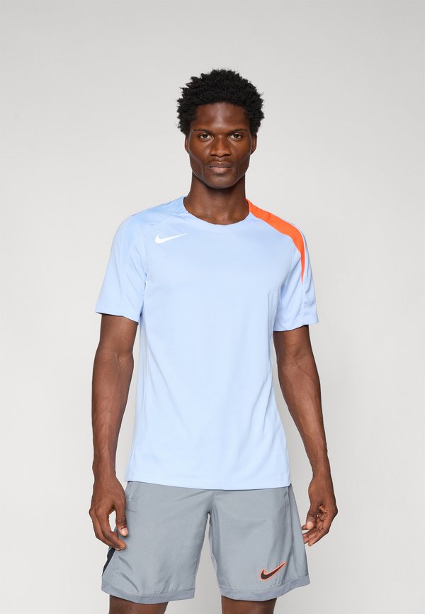 Nike Performance STRIKE TOP T90 - Sports T-shirt - royal tint/bright crimson/white
