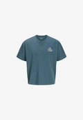 Jack & Jones T-SHIRT T-SHIRT - Print T-shirt - blue mirage