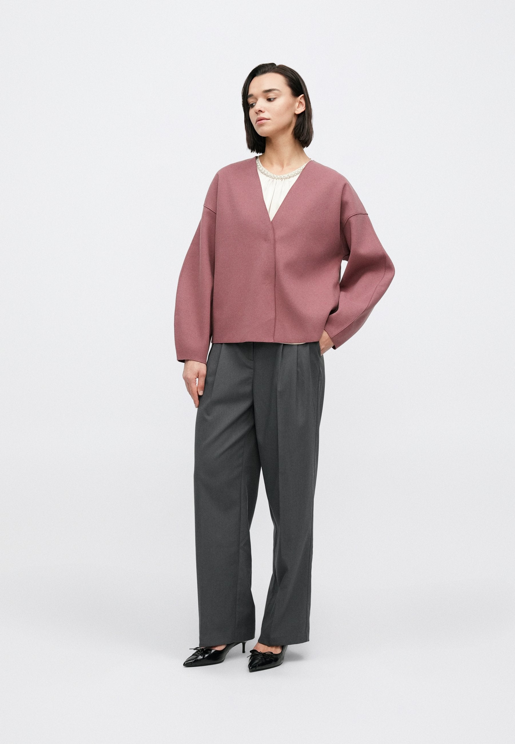 VILA VIJUICE LOOSE L/S JACKET - NOOS