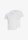Jack & Jones T-SHIRT 2-PACK T-SHIRT - Basic T-shirt - white