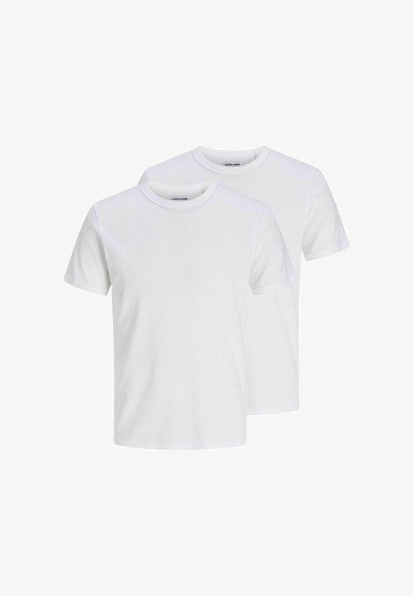 Jack & Jones T-SHIRT 2-PACK T-SHIRT - Basic T-shirt - white
