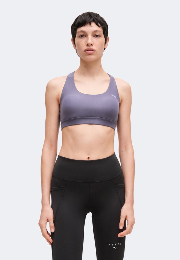 Puma CLOUDSPUN BRA - MID - Medium support sports bra - inky depths