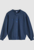 Levi's® BOXY GRAPHIC CREW - Sweatshirt - blue