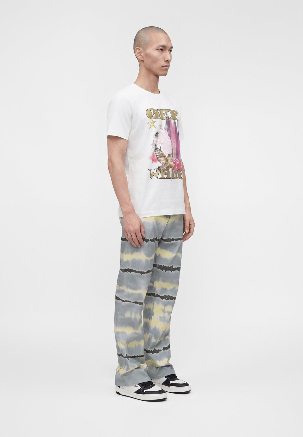 OFF-WHITE ALLOVER FRAME TEE