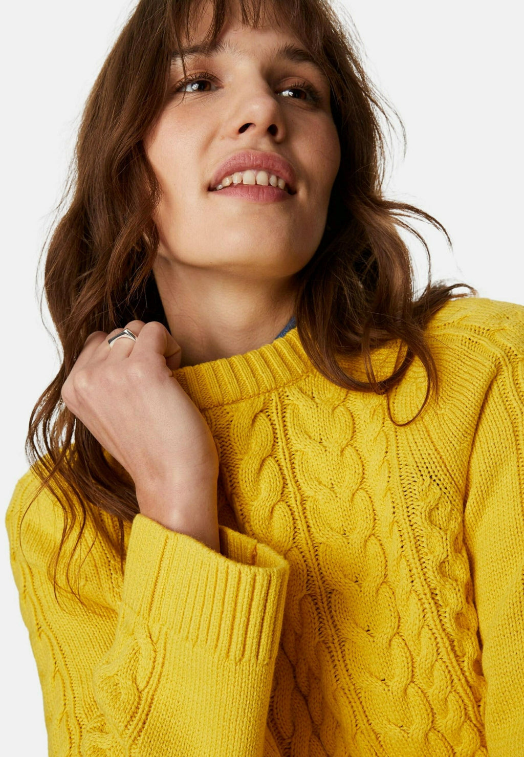 Marks & Spencer COTTON RICH CABLE KNIT