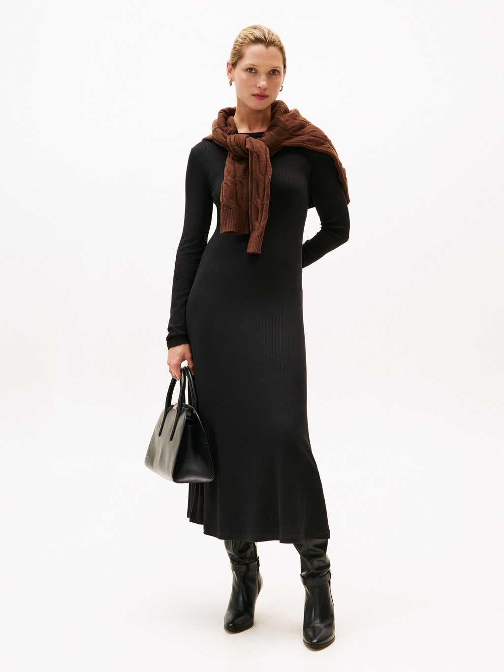 FLARE MIDI DRESS  Media 2