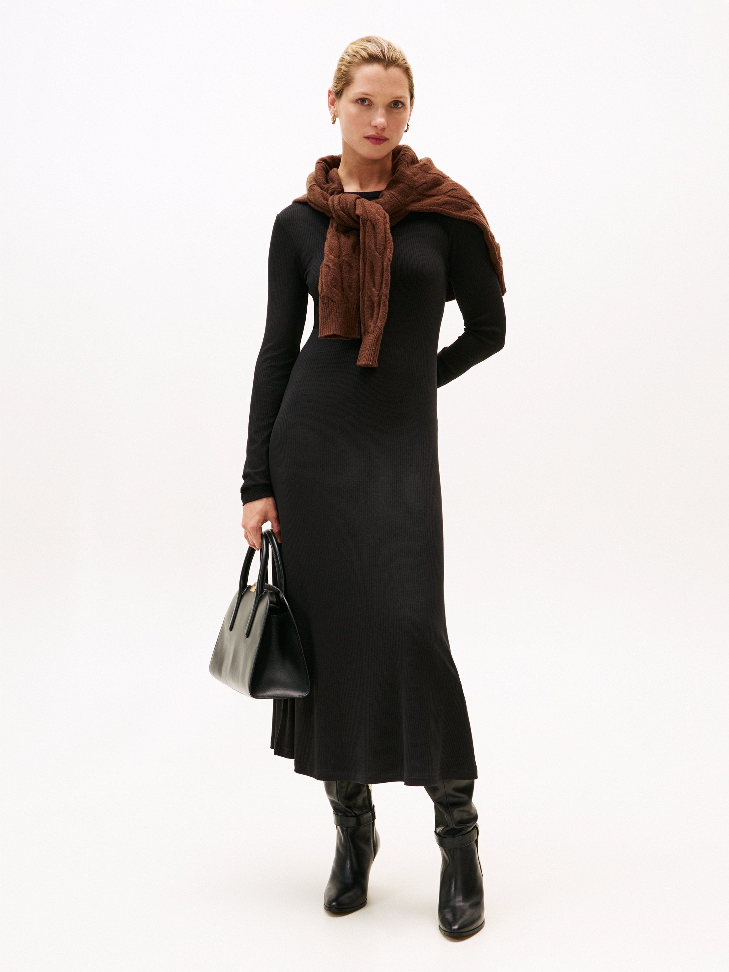 FLARE MIDI DRESS  Media 2
