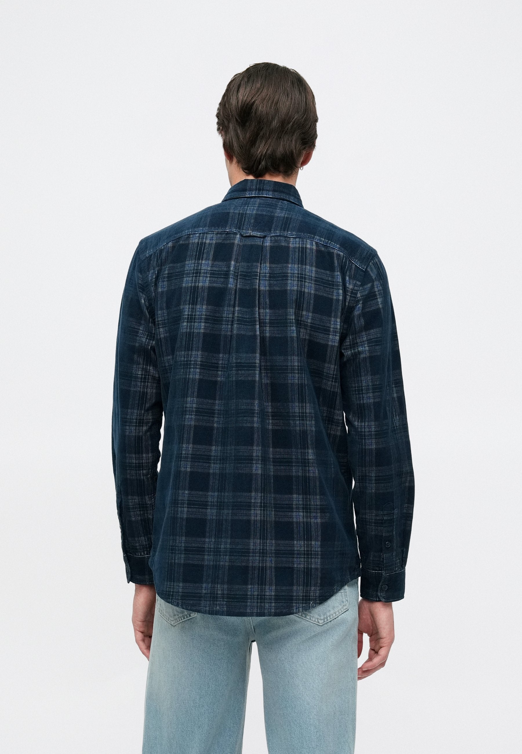 Tommy Jeans REGULAR FIT PRINCE OF WALES CHECK CORDUROY SHIRT