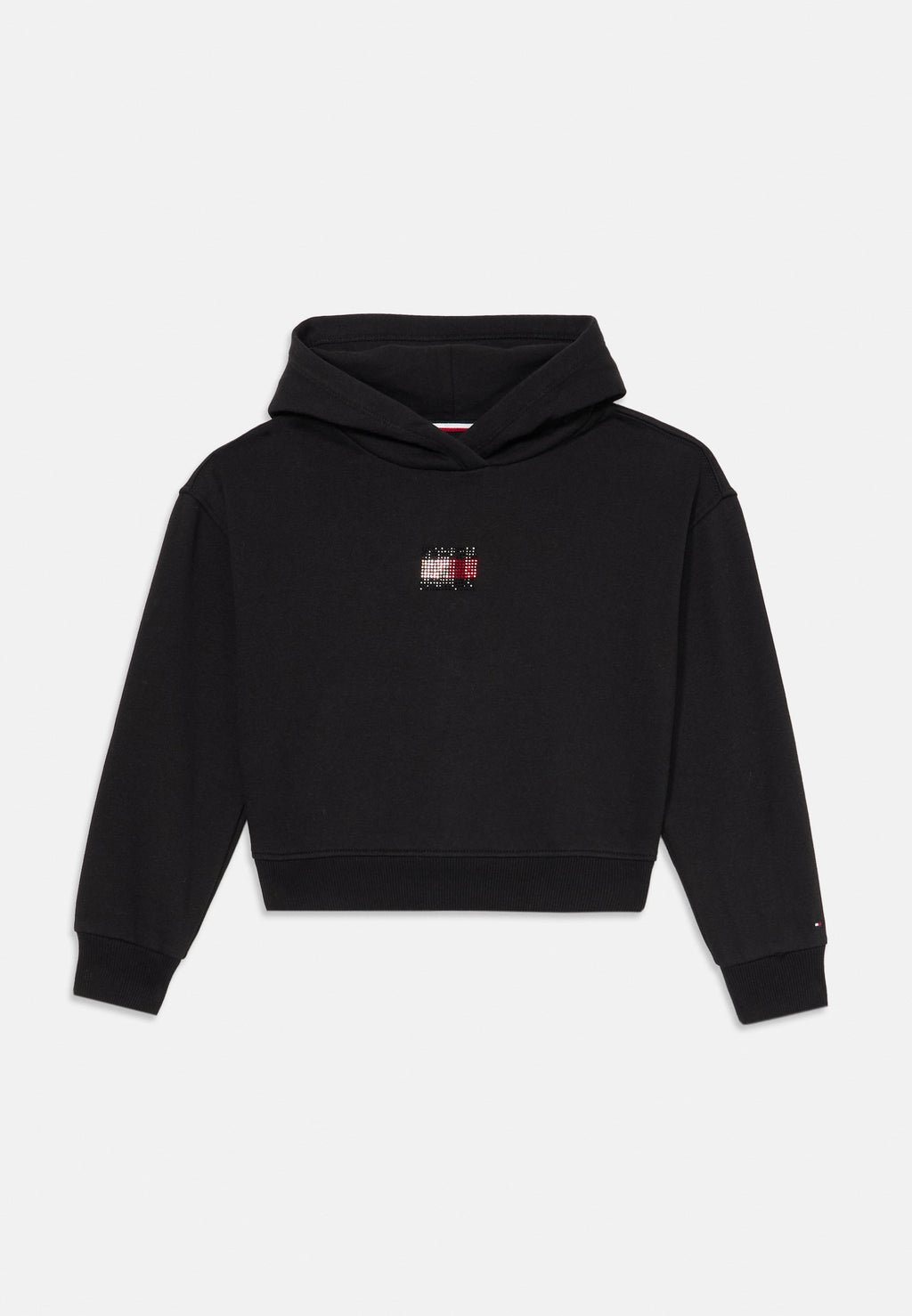RHINESTONE FLAG HOODIE Media 1