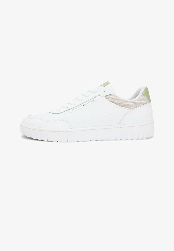 Tommy Hilfiger BASKET CORE LITE LTH - Trainers - ecru