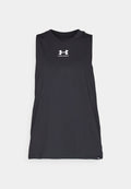 Under Armour RIVAL - Top - black /  / white